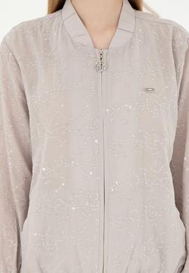 Kadın Taş Uzun Kollu Gömlek - 50289819012