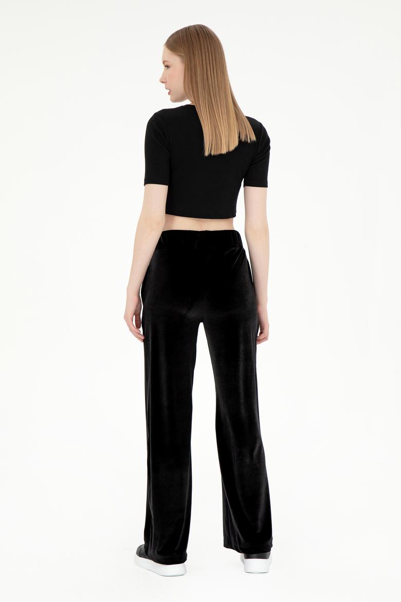 Kadın Siyah Eşofman Altı - 50290387057