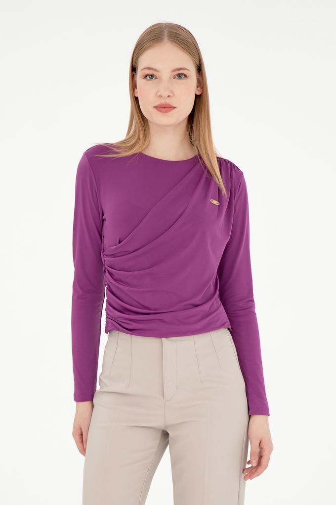 Kadın Menekşe Sweatshirt