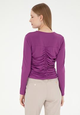 Kadın Menekşe Sweatshirt - 50291561051