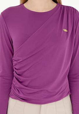 Kadın Menekşe Sweatshirt - 50291561051