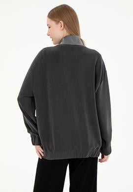 Kadın Antrasit Sweatshirt - 50292357003