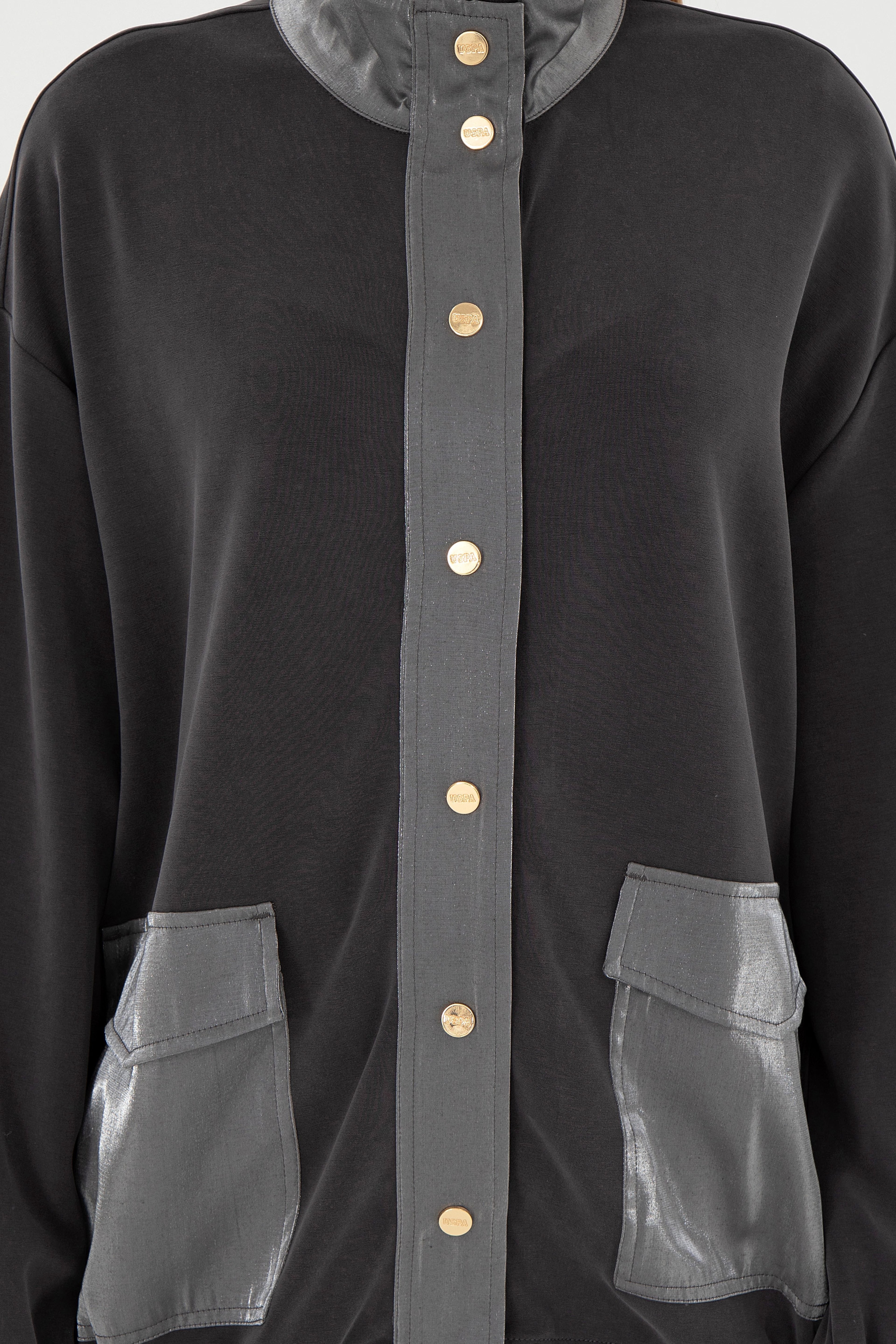 Kadın Antrasit Sweatshirt - Image 6