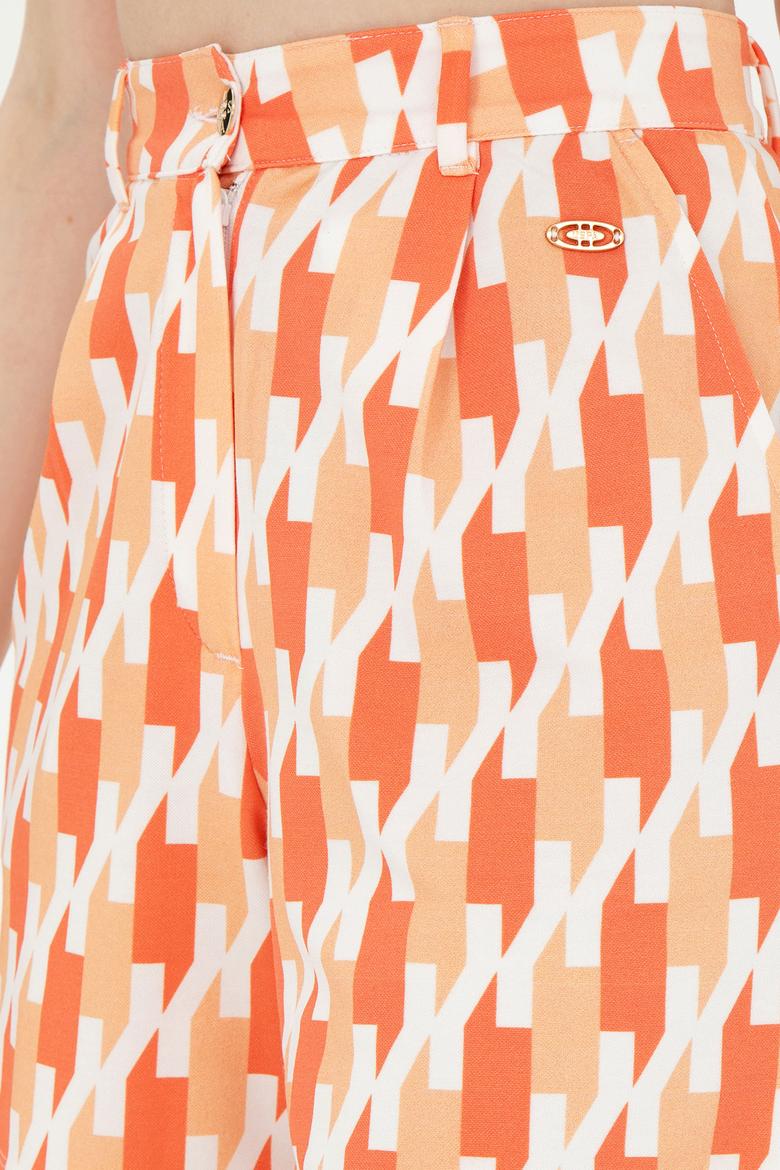 Kadın Pudra Örme Şort - 50281788013