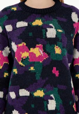 Kadın Lacivert Kazak - 50293114006