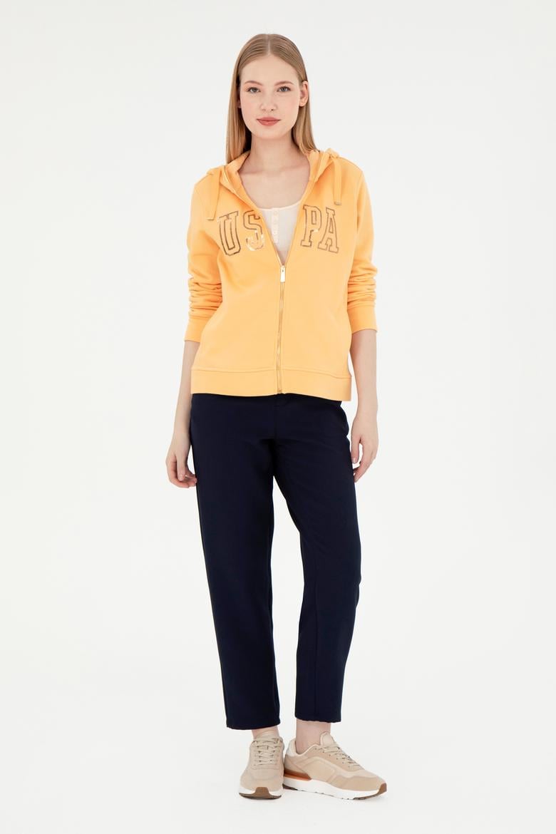 Kadın Lacivert Harem Fit Kanvas Pantolon