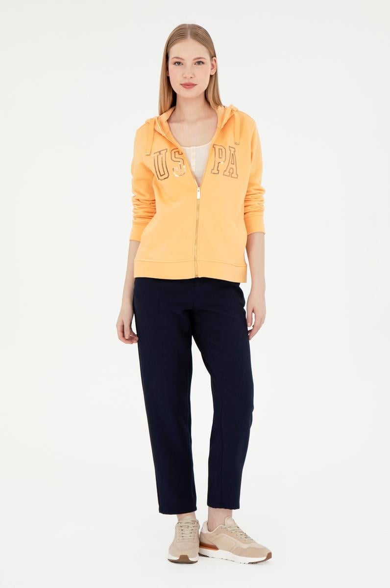 Kadın Lacivert Harem Fit Kanvas Pantolon