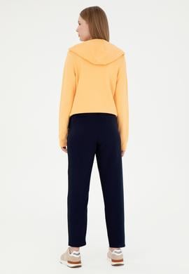 Kadın Lacivert Harem Fit Kanvas Pantolon - 50290902022