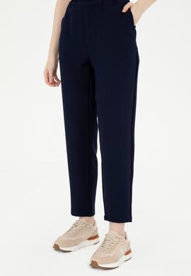 Kadın Lacivert Harem Fit Kanvas Pantolon - 50290902022