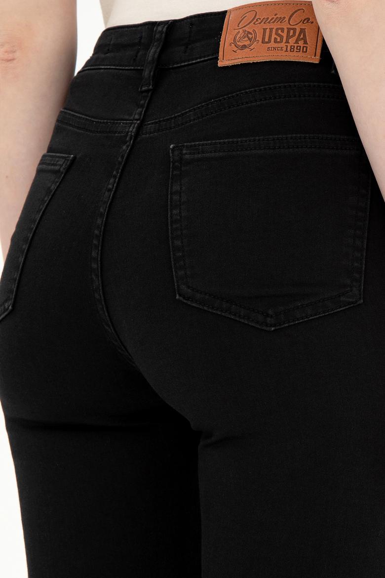 Kadın Siyah Toothpick Fit Jean Pantolon - 50299347002