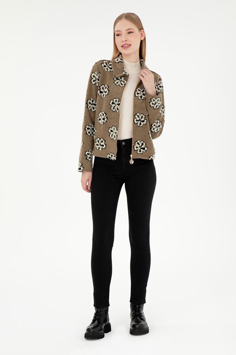 Kadın Siyah Toothpick Fit Jean Pantolon - 50299347002