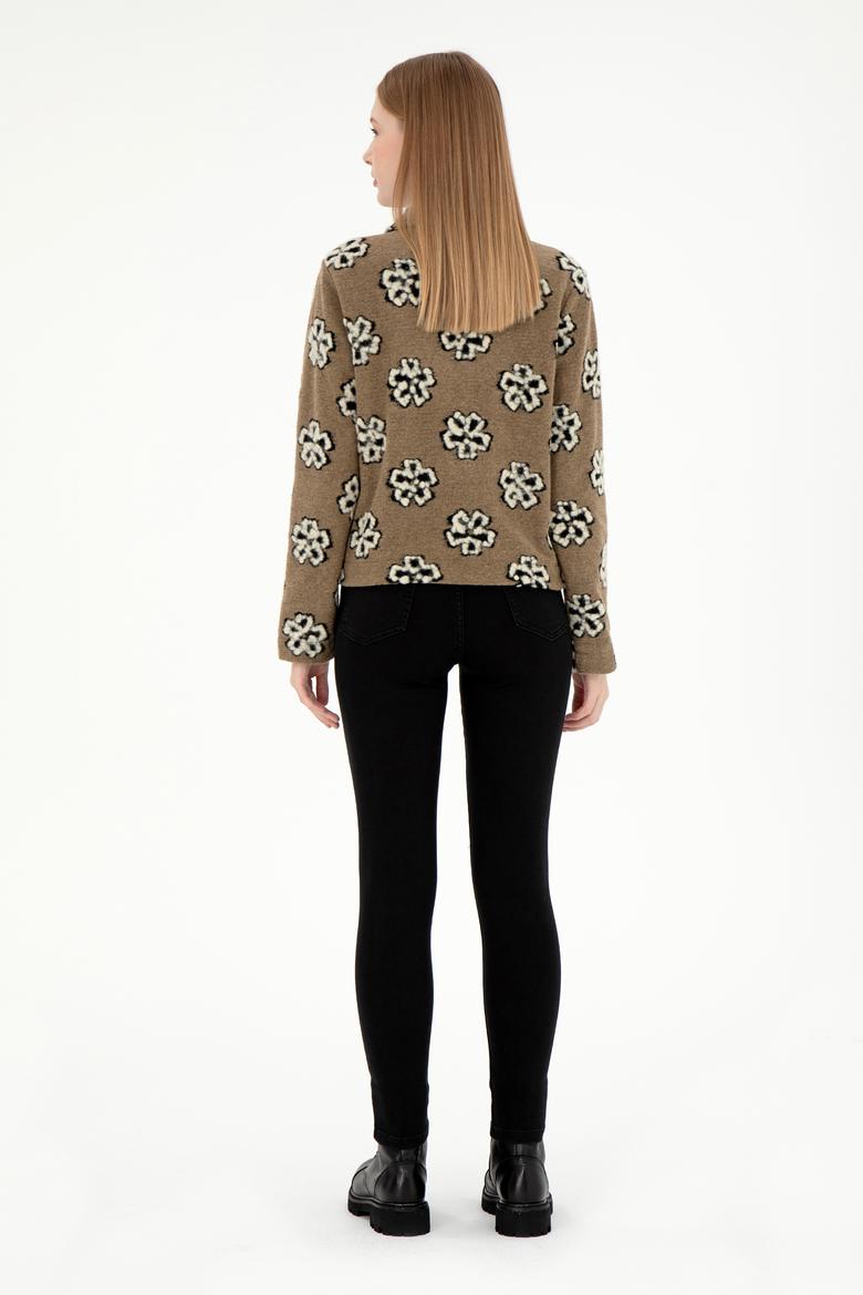 Kadın Siyah Toothpick Fit Jean Pantolon - 50299347002