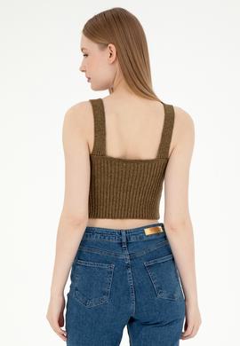 Kadın Haki Kazak - 50293072019