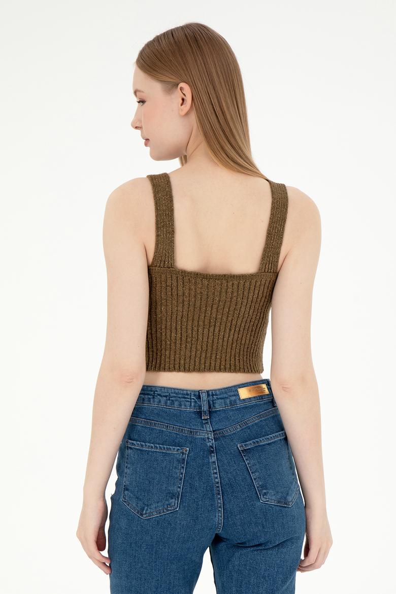 Kadın Haki Kazak - 50293072019