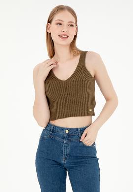 Kadın Haki Kazak - 50293072019