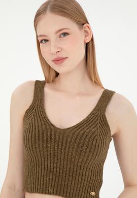 Kadın Haki Kazak - 50293072019