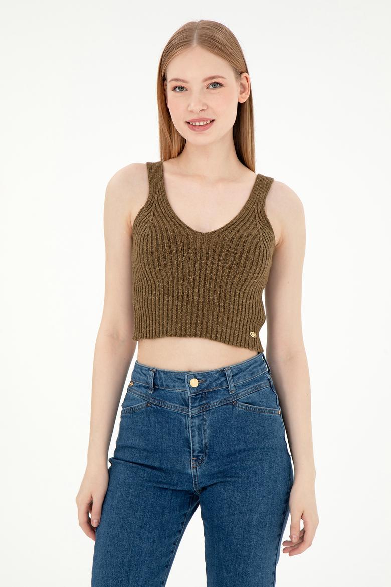 Kadın Haki Kazak - 50293072019