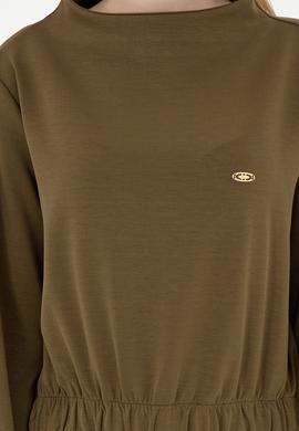 Kadın Haki Sweatshirt - 50298171002