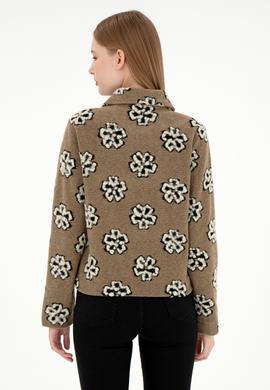 Kadın Haki Sweatshirt - 50294483005