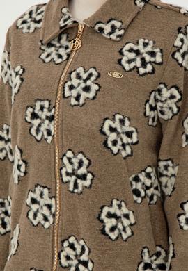 Kadın Haki Sweatshirt - 50294483005