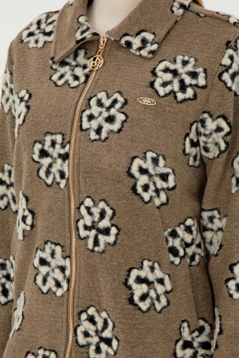 Kadın Haki Sweatshirt - 50294483005