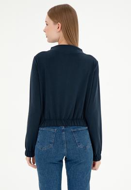 Kadın Lacivert Sweatshirt - 50298171015