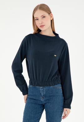 Kadın Lacivert Sweatshirt - 50298171015