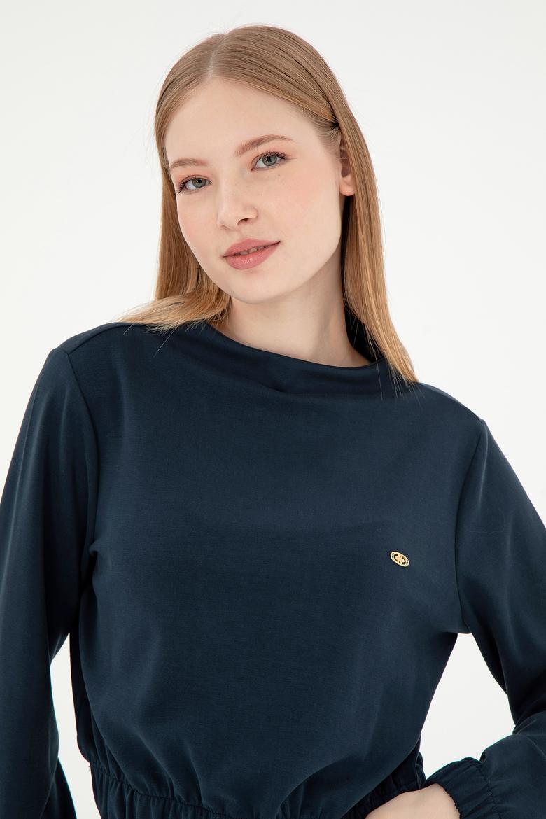 Kadın Lacivert Sweatshirt - 50298171015