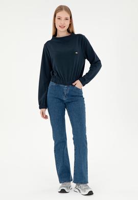 Kadın Lacivert Sweatshirt - 50298171015