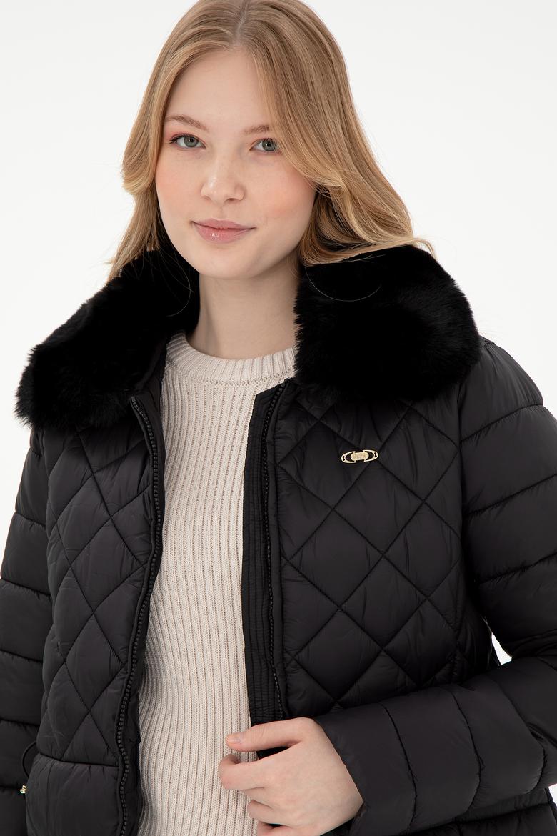 Kadın Siyah Mont - 50291021008