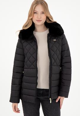 Kadın Siyah Mont - 50291021008