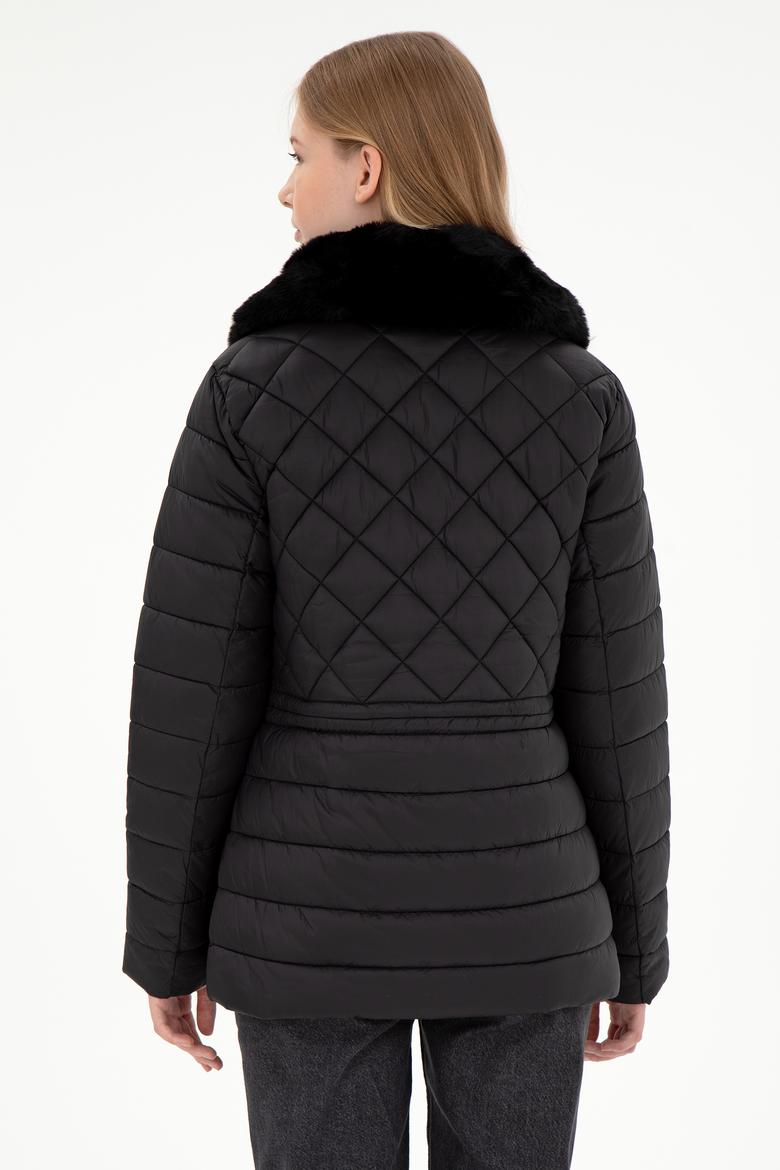 Kadın Siyah Mont - 50291021008