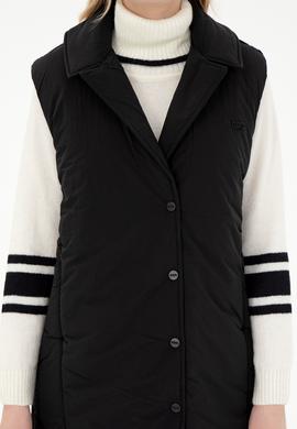 Kadın Siyah Yelek - 50289554005