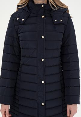 Kadın Lacivert Kaban - 50292663002