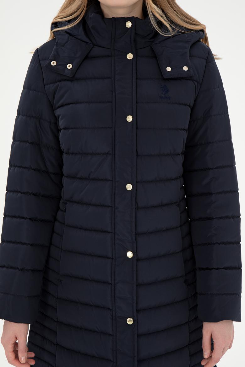 Kadın Lacivert Kaban - 50292663002