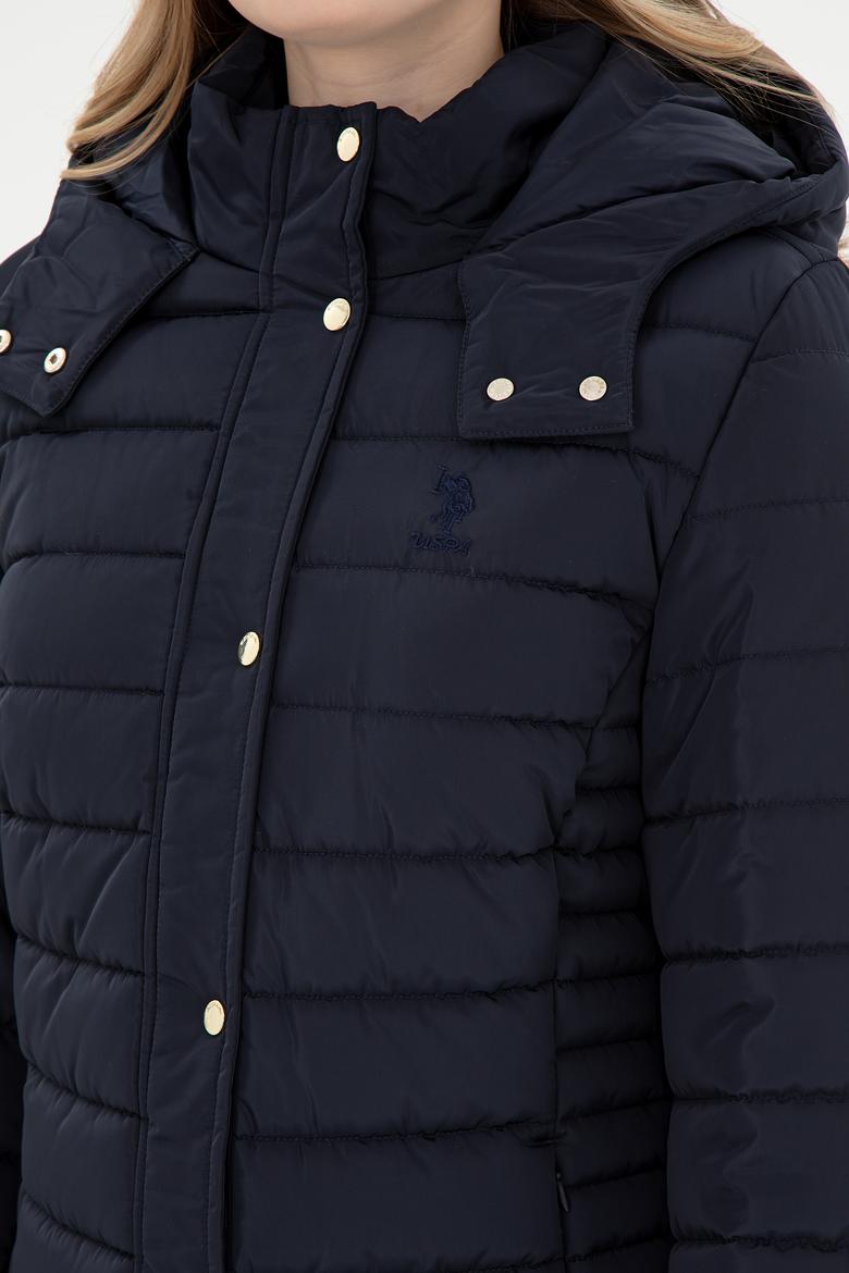 Kadın Lacivert Kaban - 50292663002