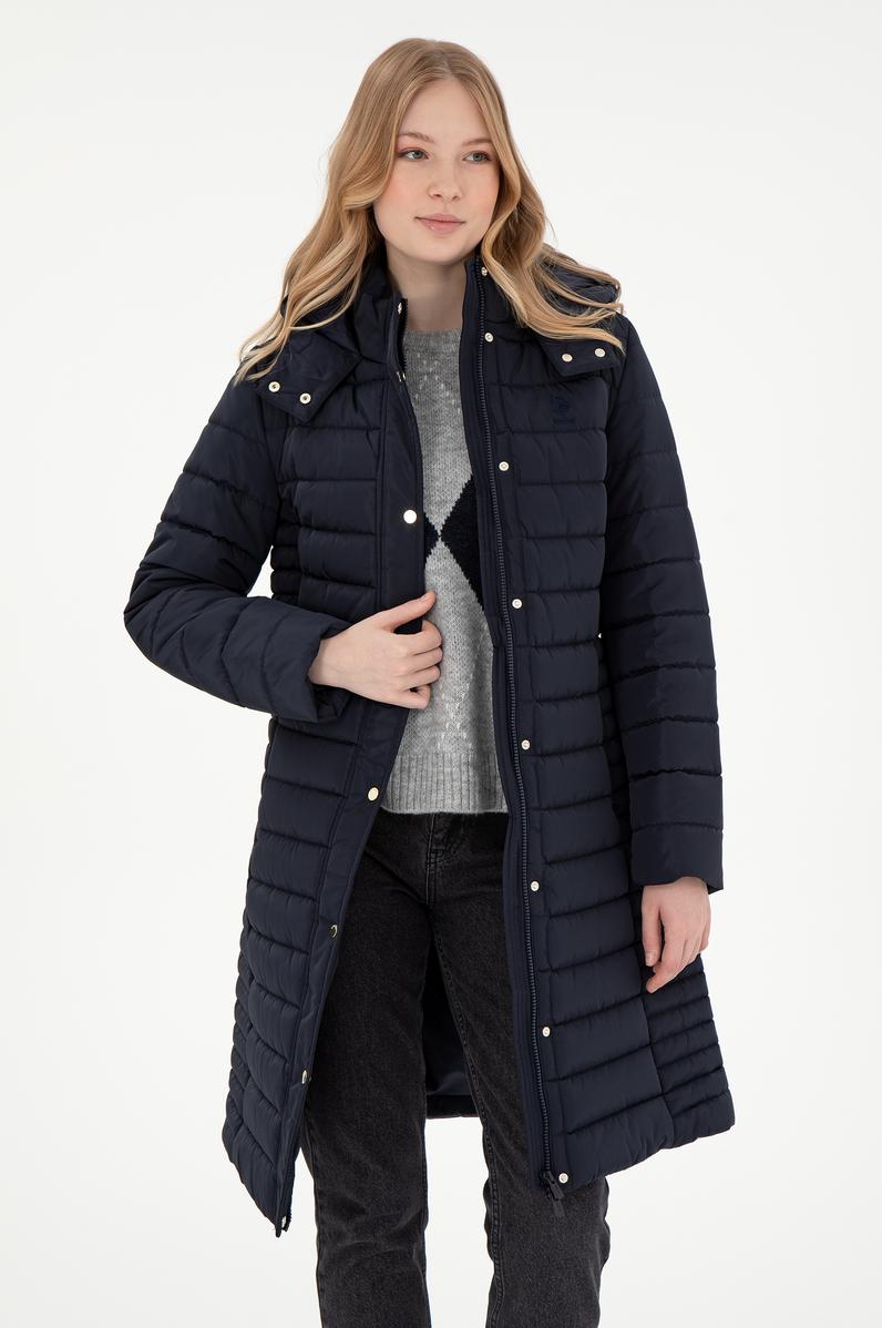 Kadın Lacivert Kaban