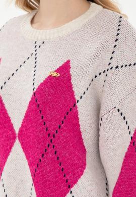 Kadın Taş Bisiklet Yaka Kazak - 50297113012