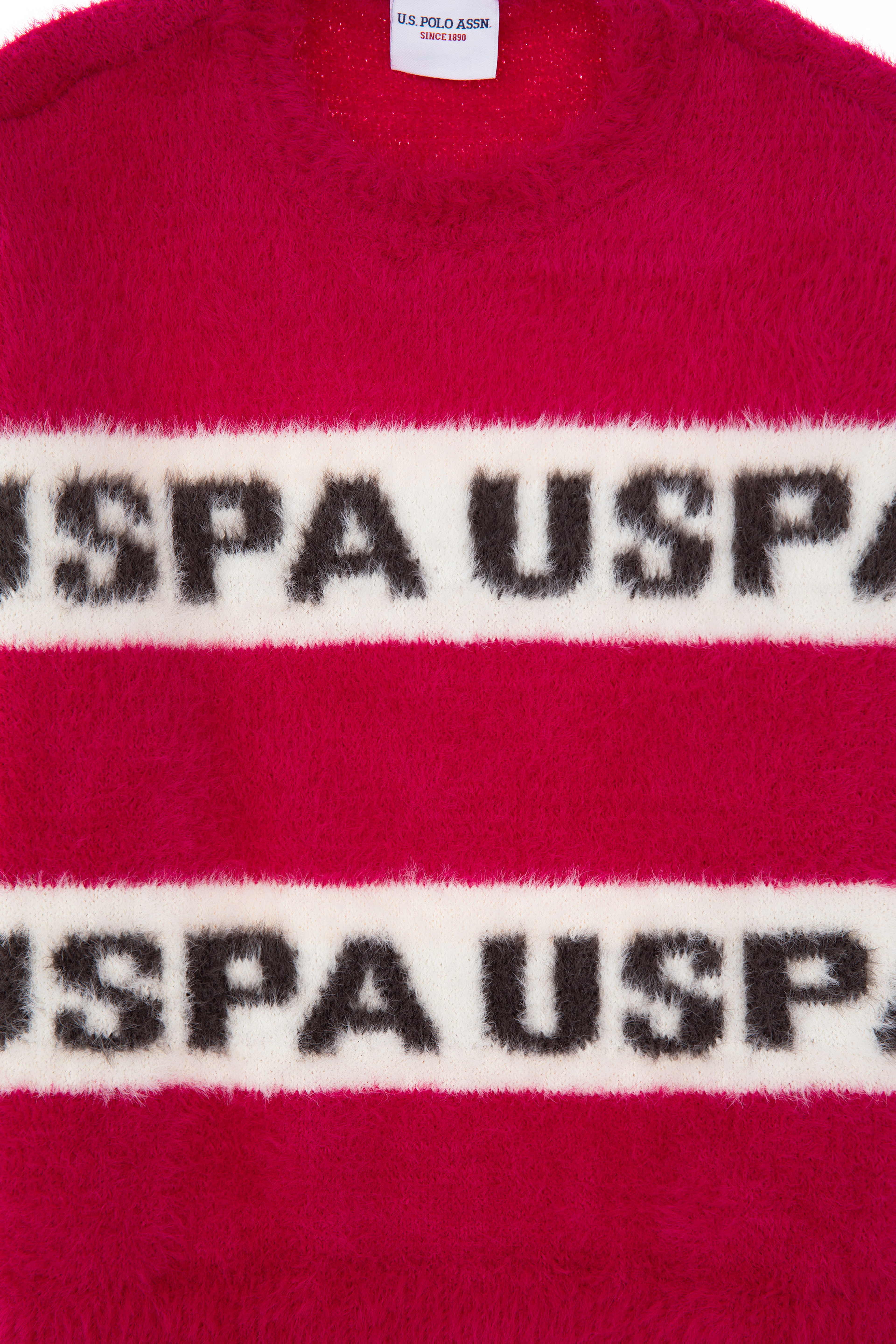 Kız Çocuk Fuşya Bisiklet Yaka Kazak