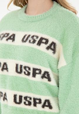 Kadın Mint Bisiklet Yaka Kazak - 50294259014