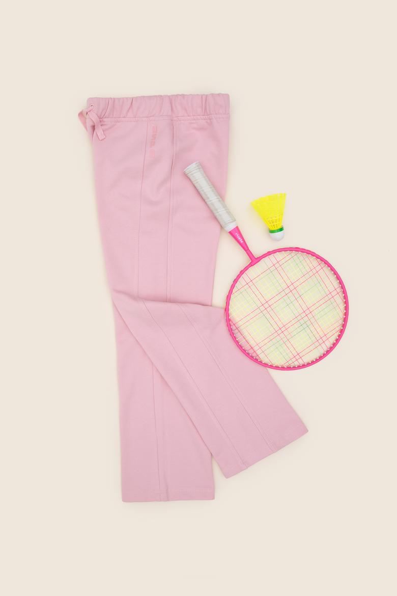 Kız Çocuk Pembe Şardonlu Eşofman Altı - 50296368003