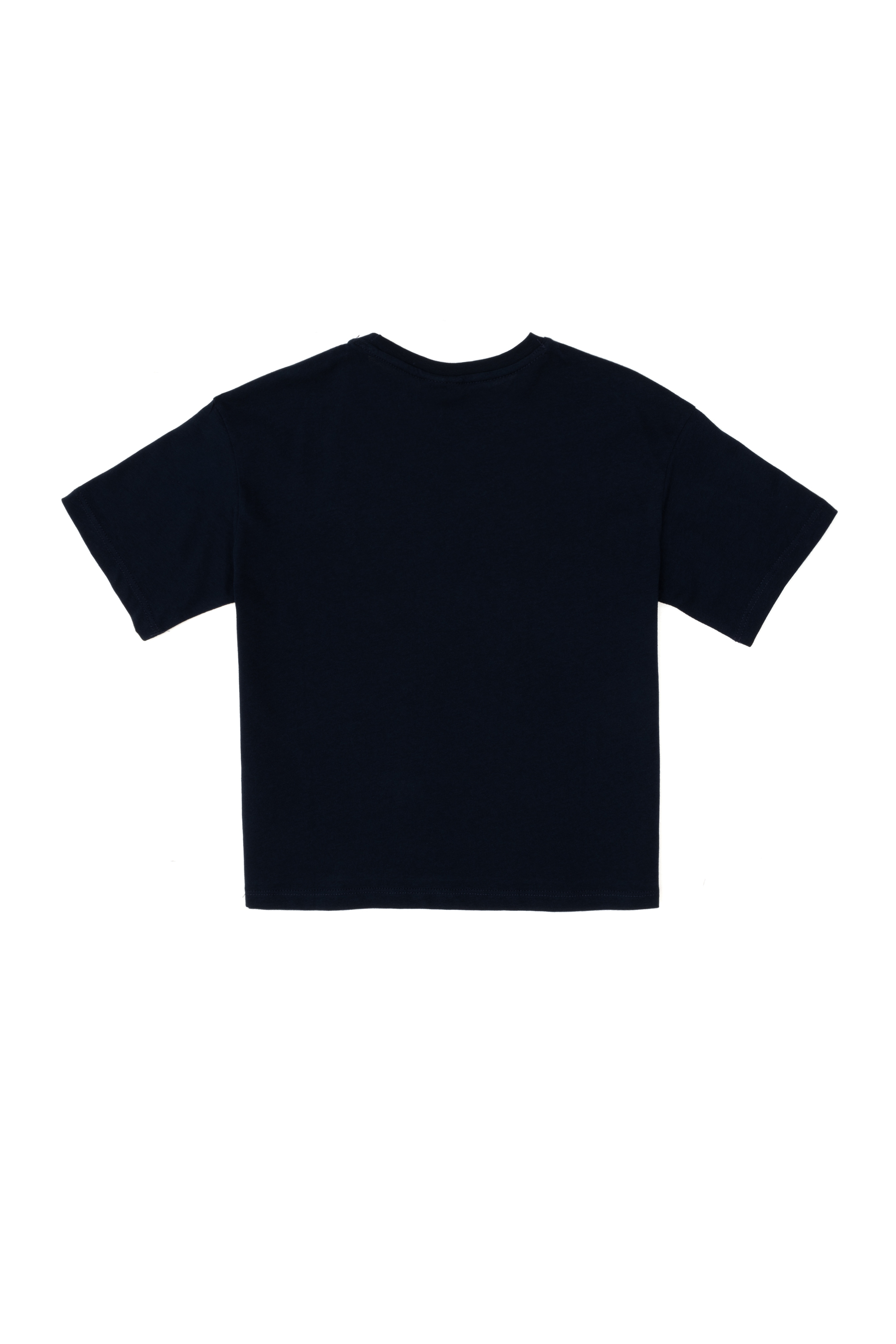 Erkek Çocuk Lacivert Comfort Basic Bisiklet Yaka Tişört