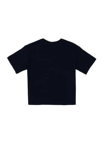 Erkek Çocuk Lacivert Comfort Basic Bisiklet Yaka Tişört