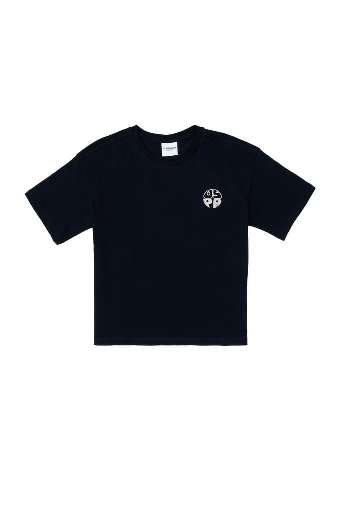 Erkek Çocuk Lacivert Comfort Basic Bisiklet Yaka Tişört