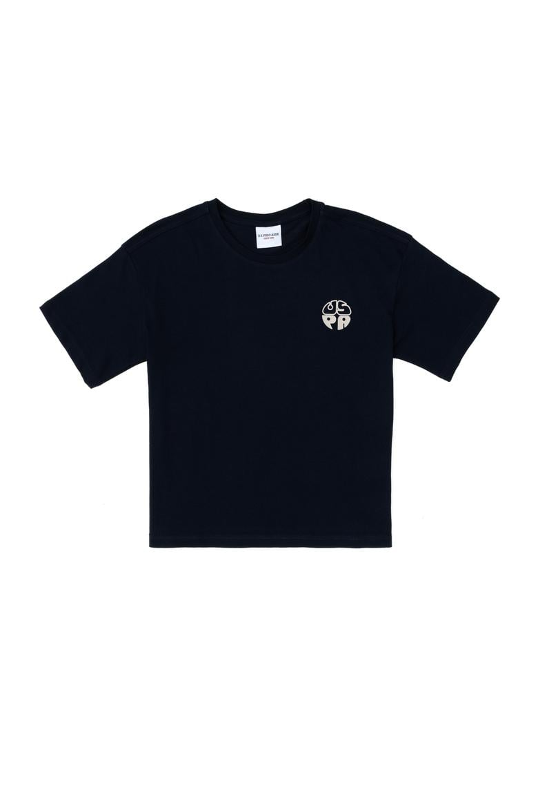 Erkek Çocuk Lacivert Comfort Basic Bisiklet Yaka Tişört