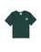 Erkek Çocuk Koyu Yeşil Comfort Basic Bisiklet Yaka Tişört