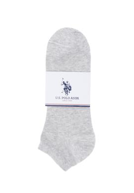 Erkek Gri Melanj 5'li Çorap - 50306150002