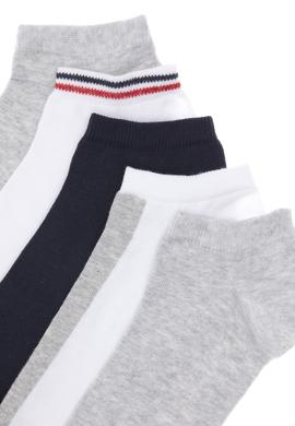 Erkek Gri Melanj 5'li Çorap - 50306150002