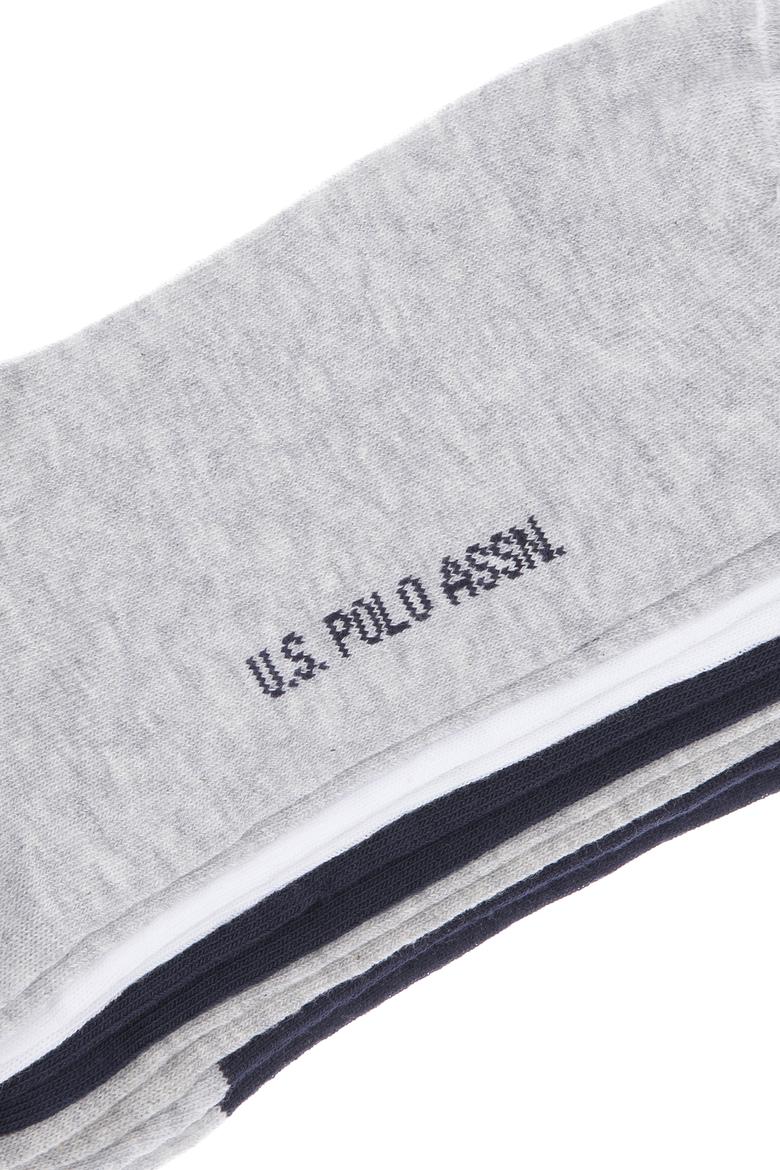 Erkek Gri Melanj 5'li Çorap - 50306150002