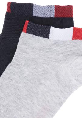 Erkek Gri Melanj 2'li Çorap - 50306106003